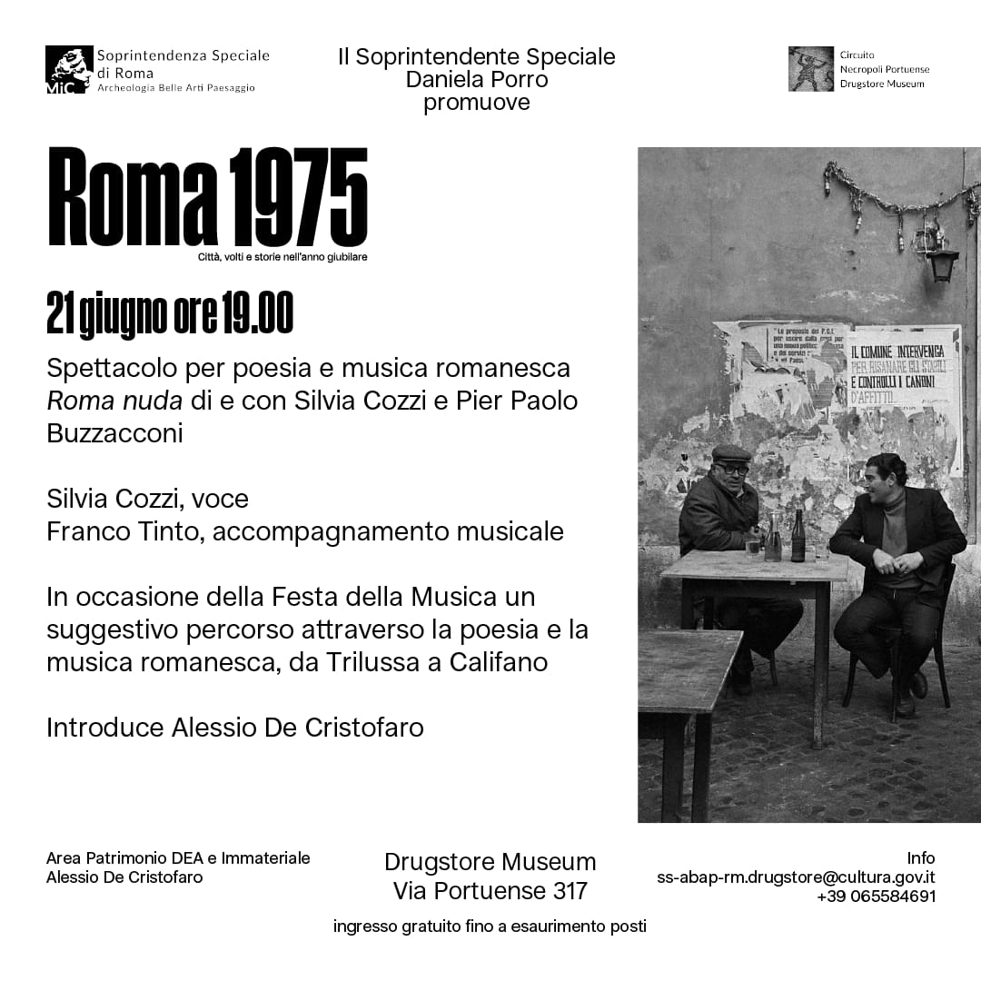 Festa della musica, conferenza-concerto al Drugstore Museum